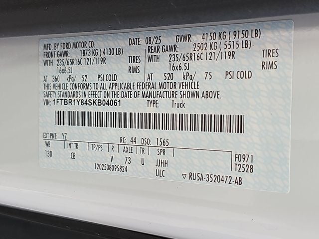 2025 Ford Transit-250 Base