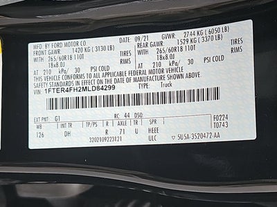 2021 Ford Ranger Lariat