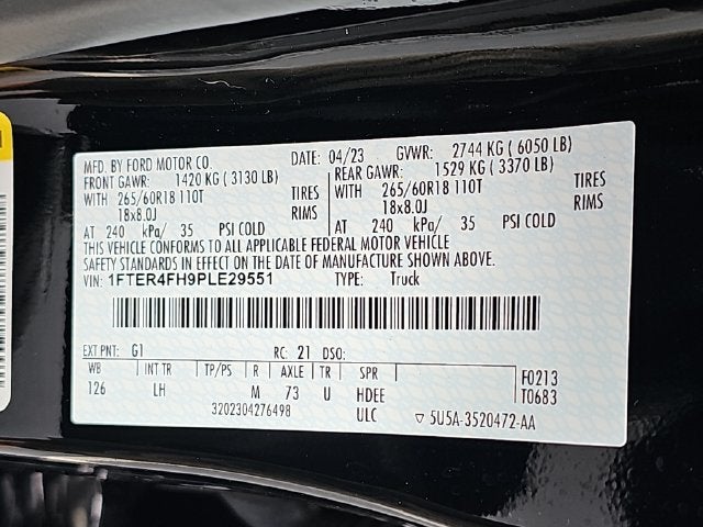 2023 Ford Ranger XLT