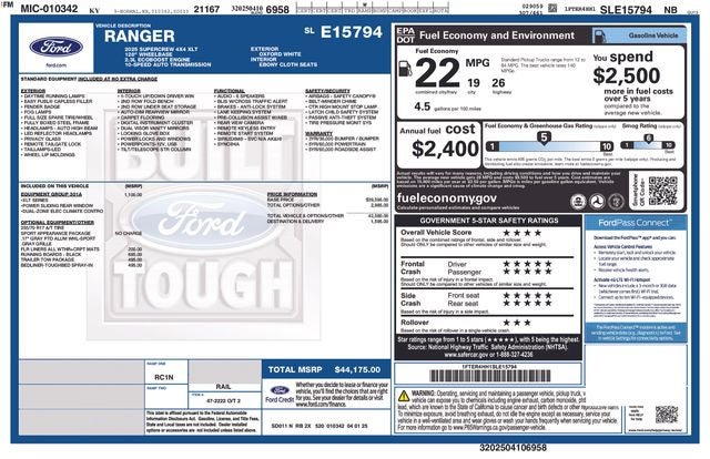 2025 Ford Ranger XLT