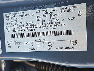 2025 Ford Ranger Lariat