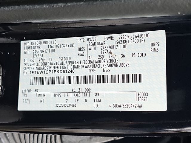 2023 Ford F-150 XLT