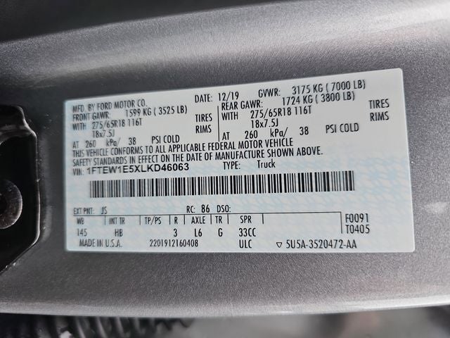 2020 Ford F-150 Lariat ROUSH SUPERCHARGED