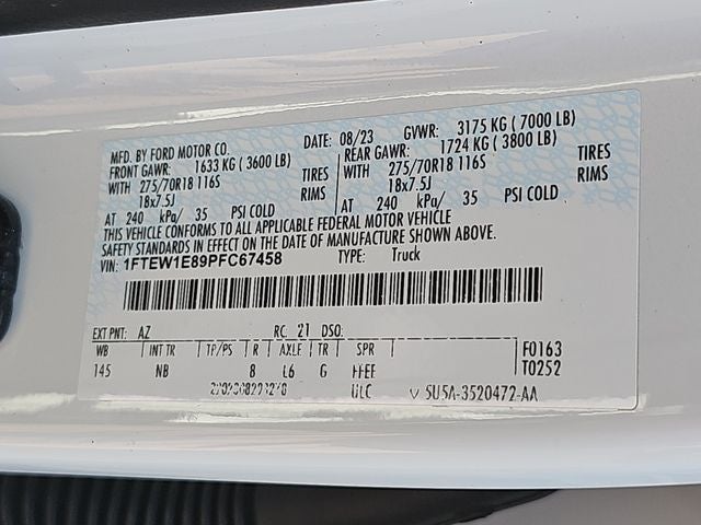 2023 Ford F-150 Tremor
