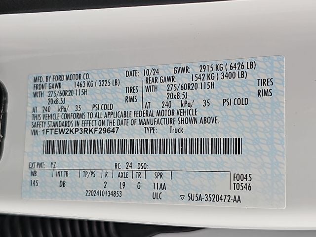2024 Ford F-150 STX