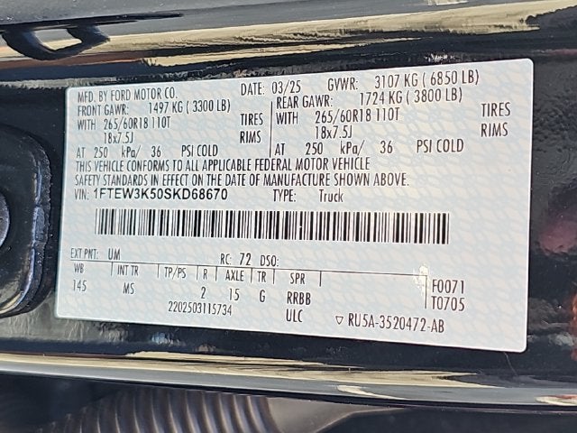 2025 Ford F-150 XLT