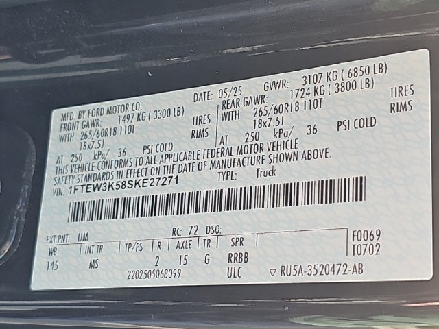 2025 Ford F-150 XLT