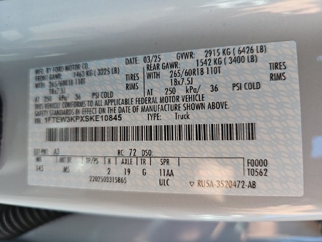 2025 Ford F-150 XLT