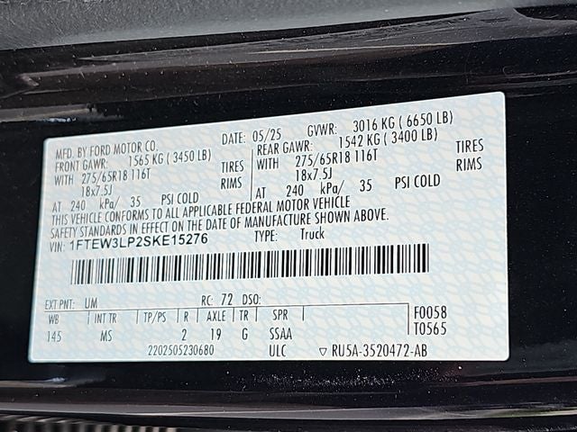 2025 Ford F-150 XLT