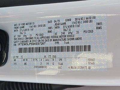 2025 Ford F-150 XLT