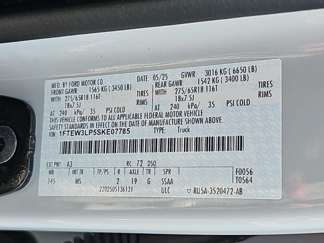 2025 Ford F-150 XLT