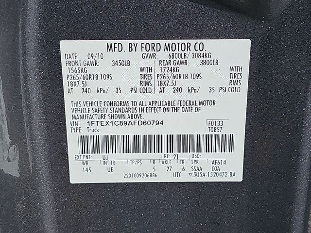 2010 Ford F-150 XLT