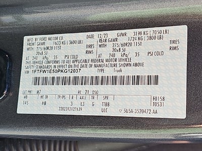 2023 Ford F-150 Lariat