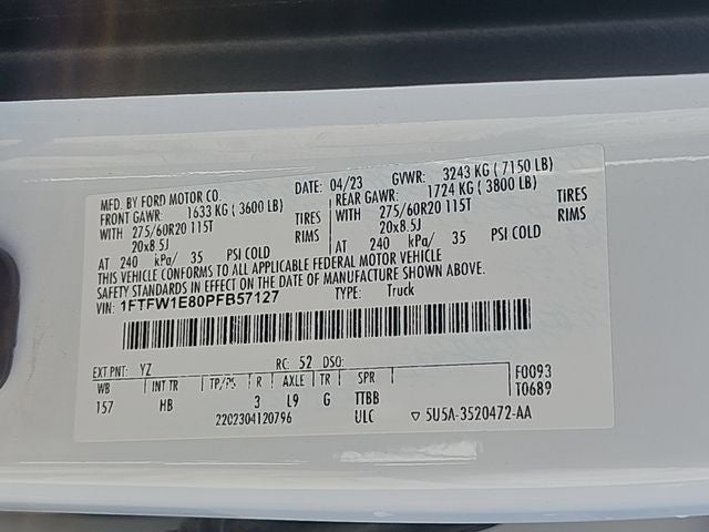 2023 Ford F-150 Lariat