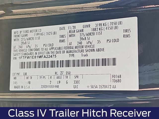 2021 Ford F-150 XLT