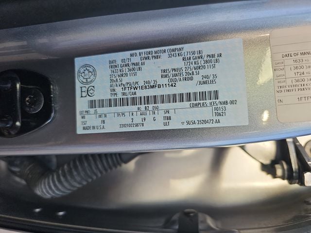 2021 Ford F-150 XLT