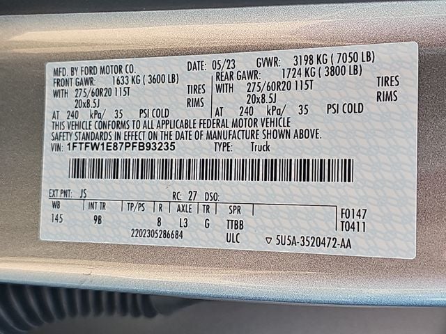 2023 Ford F-150 Platinum