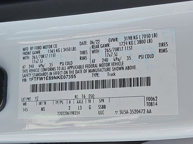 2022 Ford F-150 XLT