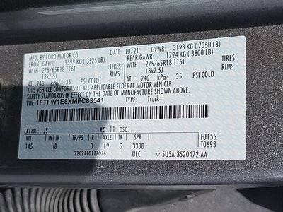 2021 Ford F-150 Lariat