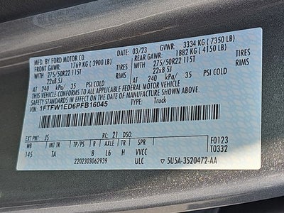 2023 Ford F-150 Limited