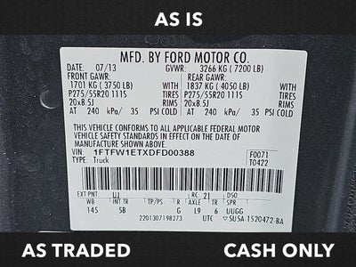 2013 Ford F-150 FX4