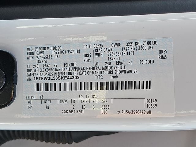 2025 Ford F-150 XLT