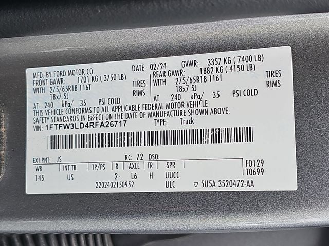 2024 Ford F-150 XLT