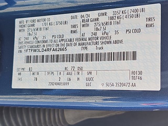 2024 Ford F-150 XLT