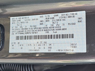 2024 Ford F-150 Tremor