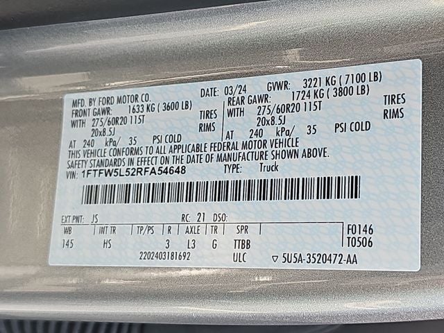 2024 Ford F-150 Lariat