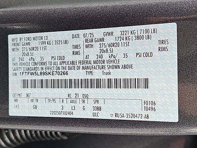 2025 Ford F-150 Lariat