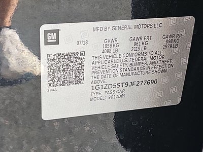 2018 Chevrolet Malibu LT