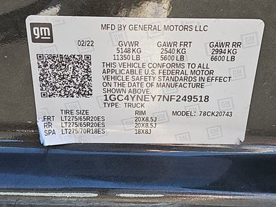 2022 Chevrolet Silverado 2500HD LT