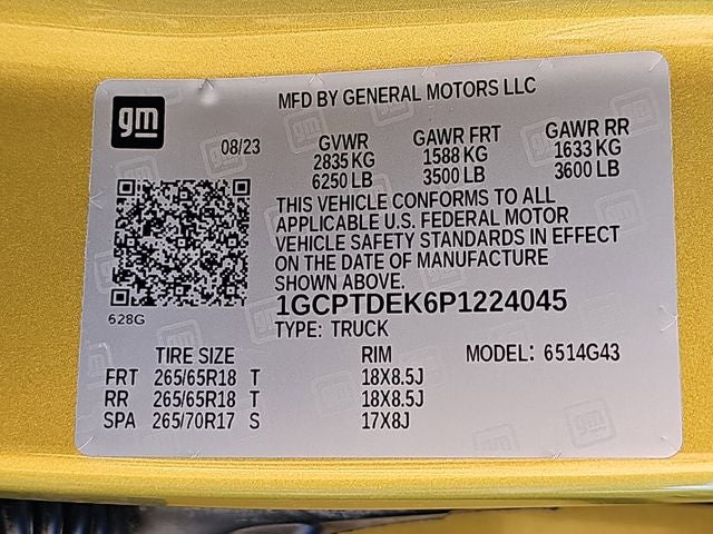 2023 Chevrolet Colorado Z71