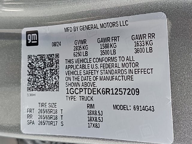 2024 Chevrolet Colorado Z71