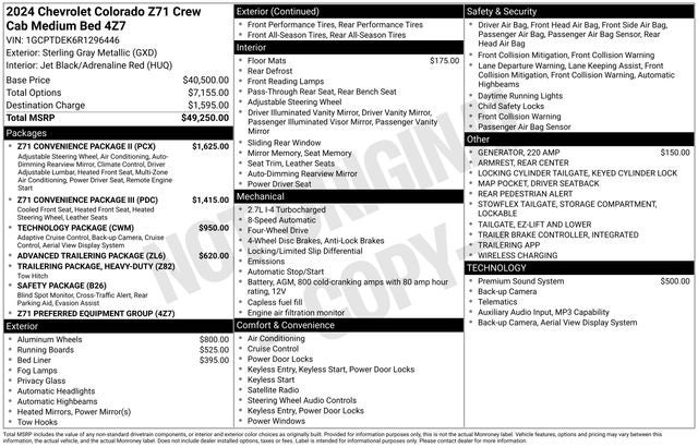 2024 Chevrolet Colorado Z71