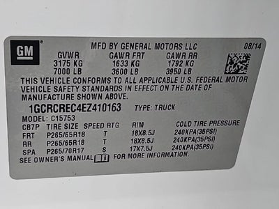 2014 Chevrolet Silverado 1500 LT LT1