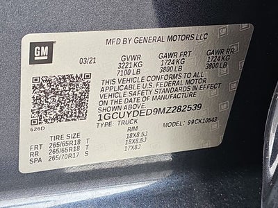 2021 Chevrolet Silverado 1500 LT LT1