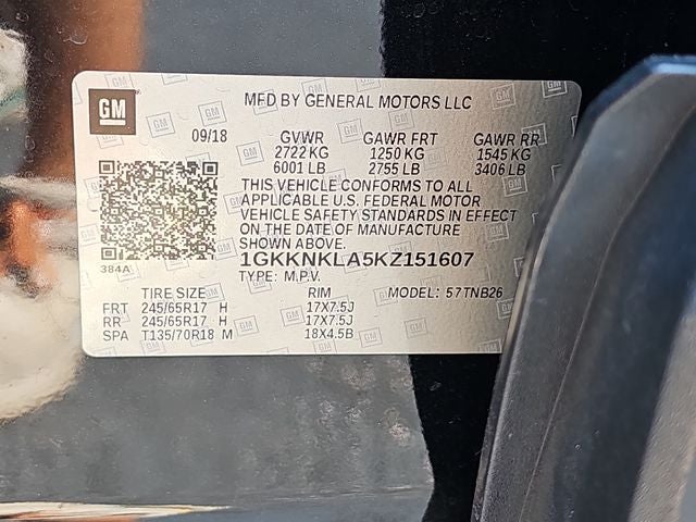 2019 GMC Acadia SLE-1