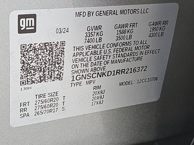 2024 Chevrolet Tahoe LT