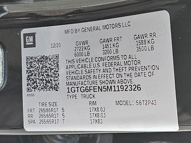 2021 GMC Canyon AT4 w/Leather