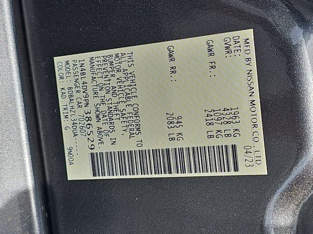 2023 Nissan Altima 2.5 SV