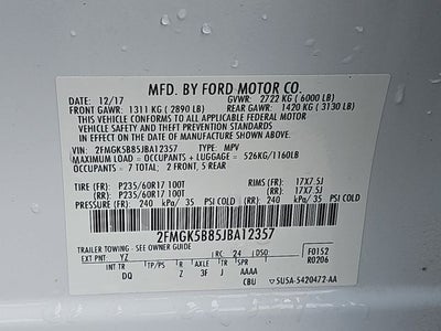 2018 Ford Flex SE