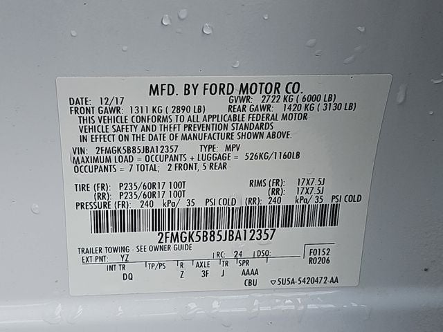 2018 Ford Flex SE