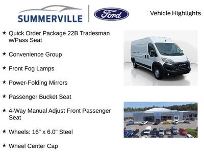 2025 RAM ProMaster 2500 High Roof