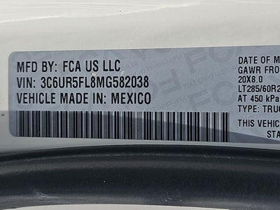 2021 RAM 2500 Laramie