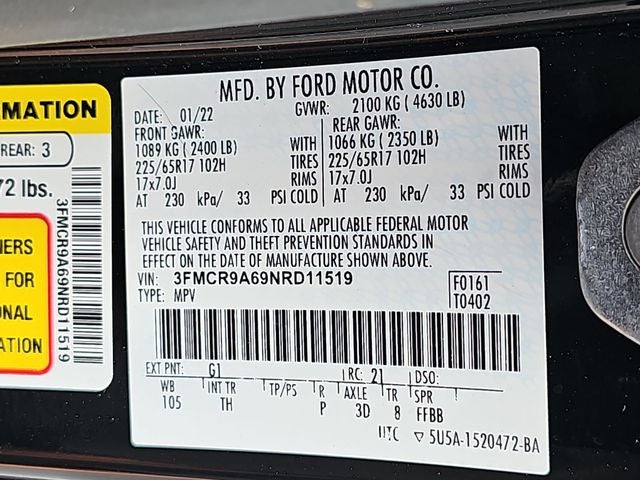 2022 Ford Bronco Sport Base