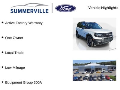 2025 Ford Bronco Sport Outer Banks