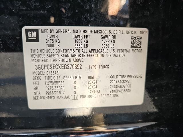 2014 Chevrolet Silverado 1500 LTZ 2LZ