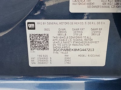 2021 Chevrolet Silverado 1500 Custom